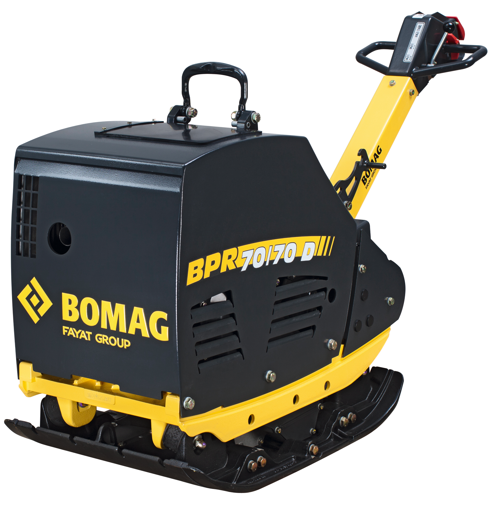 BOMAG BPR 70/70 D – konstrukcja urządzenia i dyszel sterujący